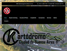 Tablet Screenshot of clubargentinodekart.com.ar